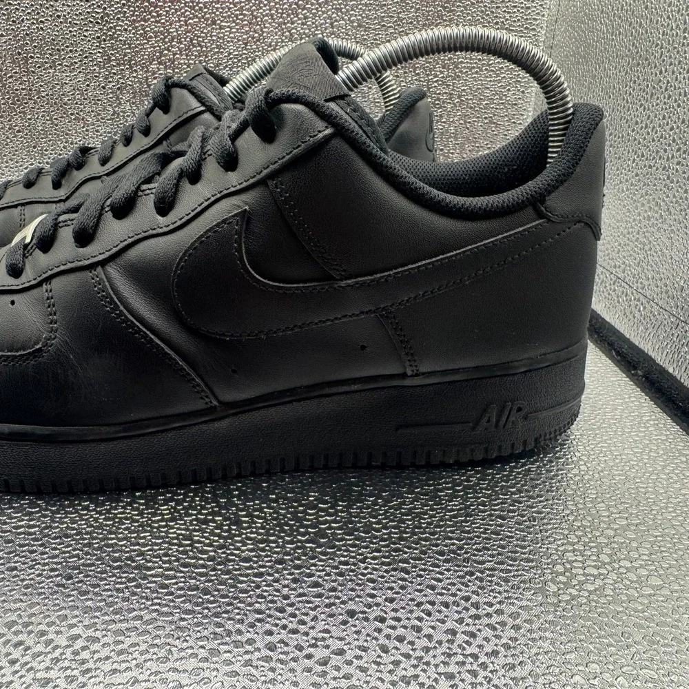 Size 14 Nike Air Force 1 '07 Triple Black Retro OG Mens Comfort Shoes CW2288-001